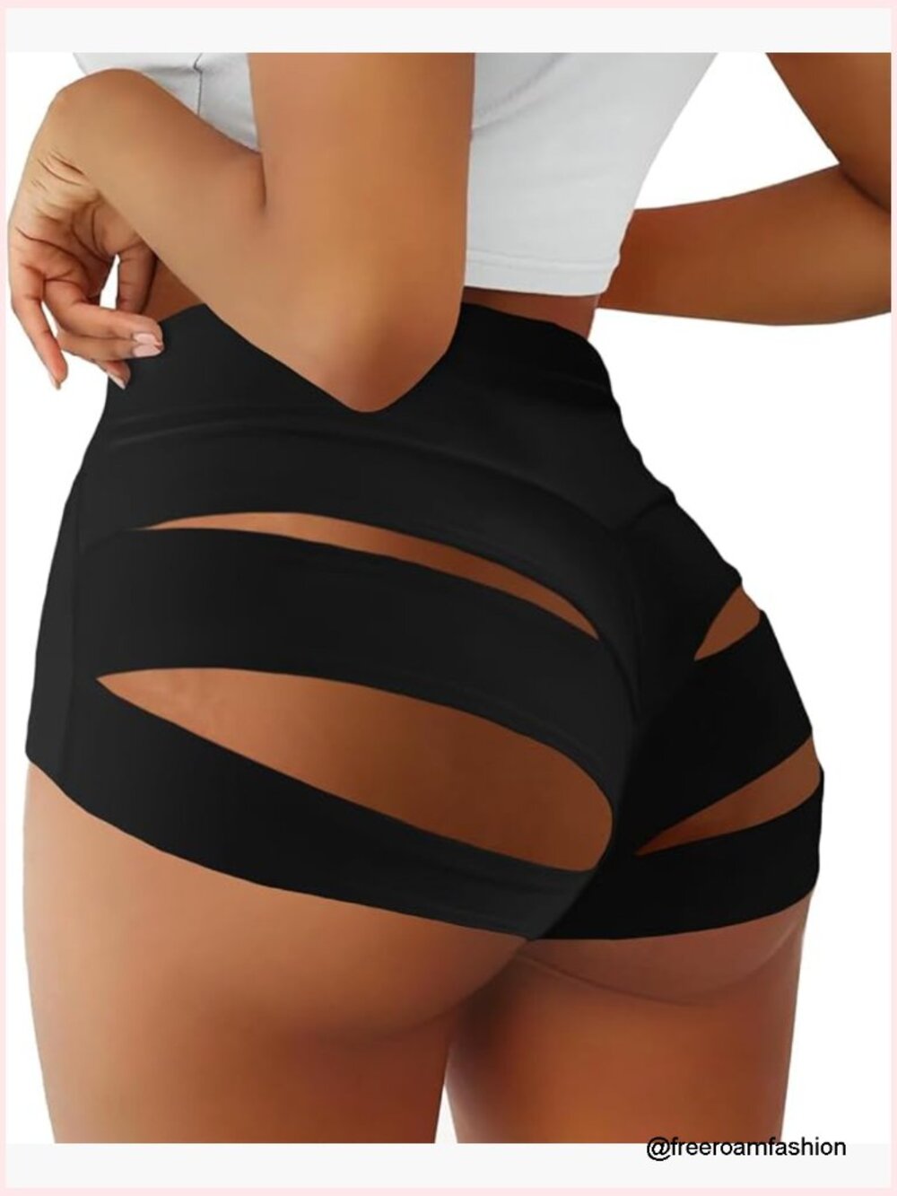 High Waist Scrunch Booty Hot Pants Gym Workout Yoga Active Shorts